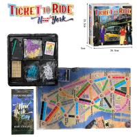 ราคา ต่อรถตะลุยนิวยอร์ก Ticket to Ride กรุงลอนดอน บอร์ดเกม BoardGame เกมต่อรถไฟ เกมรถไฟ 2 4 ผู้เล่น (24423411715)