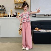 ราคา LOBER ชุดเซ็ทเด็ก ชุดสูทลายสก๊อต ชุดเด็กโต แฟชั่นเด็กหญิง ชุดเด็กหญิง ชุดเด็กผญ เสื้อลายสก๊อต กางเกง (22557239312)