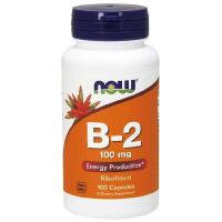 ราคา Now Foods Vitamin B2 Riboflavin 100 mg 100 tablets (23054861897)