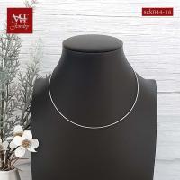 ราคา MT สร้อยคอโช๊คเกอร์ เงินแท้ โช๊คเกอร์แบบอ่อน ลายโอเมก้า หนา 1 มม ยาว 16 18 นิ้ว 925 Sterling Silver Omega Chain sck044 Mata Jewelry (627172922)