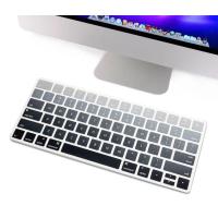 ราคา Rainbow Gradient Magic Keyboard Cover Silicone Skin Protective Film For Apple Magic Keyboard 2 2015 A1644 US Keyboard Version (23449141131)