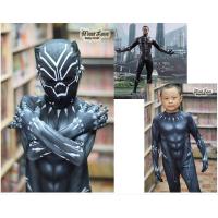 ราคา พร้อมส่ง Cosplay Black Panther ชุดแบล็คแพนเธอร์ ชุดแฟนซี ฮีโร่เด็ก (5736354459)