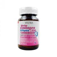 ราคา Vistra Marine Collagen Tri Peptide 1300 Coenzyme Q10 30 Tablets (19452740113)
