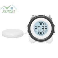 ราคา XZ นาฬิกาปลุกสั่นสะเทือนเสียงดังมากพร้อมเครื่องสั่นนาฬิกาปลุกคู่อเนกประสงค์สำหรับผู้นอนหนักคนหูหนวกได้ยินเสียงเตือน (24376695518)