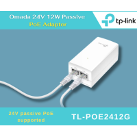 ราคา มีของพร้อมส่งงง TP Link PoE Injector 24v 12w รุ่น TL POE2412G Adapter Gigabit Ethernet (17166978900)