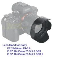 ราคา ฮู้ดเลนส์โซนี่ FE 28 60mm F 4 5 6E PZ 16 50mm F 3 5 5 6 OSSE PZ 16 50mm F 3 5 5 6 OSS II Sony Lens Hood (24277296129)