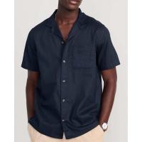 ราคา GAP เสื้อเชิ้ต คอปก แขนสั้น OLD NAVY REGULAR FIT EVERYDAY SHORT SLEEVE LINEN BLEND SHIRT B2905 (24362447359)