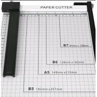 ราคา แท่นตัดกระดาษ ฐานไม้ ฐานเหล็ก ขนาด A6 A5 A4 B4 A3 (20015899157)