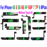ราคา สำหรับ iPhone iPhone 4 4S 5S 5G 6 6 Plus 6S 6S Plus 7 8 8 Plus แผงวงจรหลักฟรี ICloud สำหรับ Iphone 4เมนบอร์ดลอจิกบอร์ดพร้อมชิปเต็มรูปแบบ8GB 16GB 32GB จีบี (10240415691)