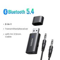 ราคา UGREEN 2 in 1 Bluetooth 5 4 Transmitter Receiver Built in Microphone for Home Stereo Car Stereo Headphones Speakers PC Model 60300 (11454351073)