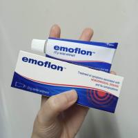 ราคา ส่งฟรี พร้อมส่ง Emoflon อีโมฟลอน ชนิดเหน็บ ขี้ผึ้งทา ริดสีดวงทวาร (20696462415)