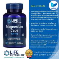 ราคา Life Extension Magnesium Caps 500 mg 100 Capsules (19744772697)