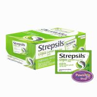 ราคา Strepsils Citus Lemon Suger Free HHR สเตร็ปซิล ซิตรัส เลมอน ชูก้าฟรี เอช เอช อาร์ 6 เม็ด 24 ซอง 1 กล่อง สีเขียว 601 (17020954757)