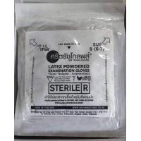 ราคา ถุงมือศรีตรังโกลฟส์สเตอไรด์ ชนิดมีแป้ง 1กล่องบรรจุ50คู่ แพคเป็นคู่ๆ พร้อมใช้งาน ผ่านการฆ่าเชื้อแล้ว เหมาะใช้ใส่ดูแลผู้ป่วยที่บ้าน และผู้ต้องการถุงมือปลอดเชื้อ ถุงมือสเตอร์ไรด์ sterile ถุงมือ (20714215