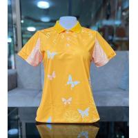 ราคา เสื้อโปโล ลายขอผีเสื้อสีชมพูกลีบบัว ผ้าไมโครเกรด PREMIUM พร้อมส่ง POLO SHIRT (23023861542)