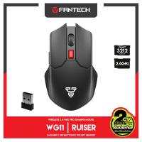 ราคา FANTECH รุ่น WG11 CRUISER Wireless 2 4GHZ PRO Silent GAMING MOUSE เมาส์เกมมิ่งไร้สาย ปิดเปิดได้ คลิกไร้เสียง เงียบ 800 2400 DPI (24527825116)