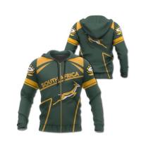 ราคา South Africa Springboks Mens Away Rugby T Shirt 2024 free custom name number (22828010168)