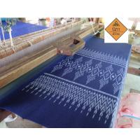 ราคา ผ้าฝ้ายมัดหมี่ทอมือ 4 ตะกอ ทอมือ 100 ลายจี้เพชร สีน้ำเงิน ร้านนิภาผ้าไทย เนื้อผ้าลายลูกแก้ว ใส่เป็นผ้าถุง หรือตัดชุดสำเร็จ ผ้ายาว 2 ม (7182458852)