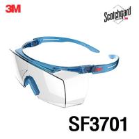 ราคา 3M SF3700 SGAS Series SF3701 แว่นเซฟตี้ครอบแว่นสายตา แว่นนิรภัย Secure Fit เคลือบ Scotchgard ป้องกันฝ้า (389444065)