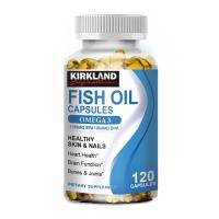 ราคา KIRKLAND Fish Oil Capsules น้ำมันปลา 1296mg EPA 864mg DHA 120pcs (24162286730)