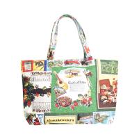 ราคา Kloset Etcetera Vintage tablecloth patchwork Tote Bag M กระเป๋าผ้า (23792383203)