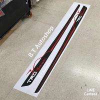 ราคา สติ๊กเกอร์ลายข้าง TRD sportivo สีดำ ติดข้างประตู Toyota ยาริส ขนาด 9 7 x 150 cm ราคาต่อคู่ มี 2 ข้าง (7078704716)