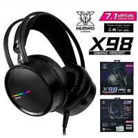 ราคา หูฟังเกมมิ่ง NUBWO X98 Gaming Headset 7 1 Virtual Surround (1899284485)