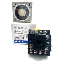 ราคา TIMER ไทม์เมอร์ OMRON H3CR A 220VAC 11ขา 100 240VAC แถมขา (16736411547)