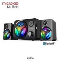 ราคา MICROLAB U210 USB Bluetooth Speaker 2 1 Ch LED ลำโพงประกัน 1ปีศูนย์ไทย (21320185595)