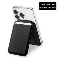 ราคา กระเป๋าสตางค์หนัง ใส่บัตรได้ เข้าใช้กับแม่เหล็ก ขาตั้งโทรศัพท์ iPhone Magnetic Card Holder Wallet กระเป๋าติดโทรศัพท์ใส่บัตร (24376971755)