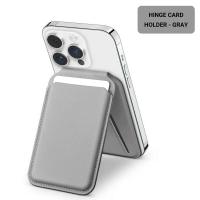ราคา กระเป๋าสตางค์หนัง ใส่บัตรได้ เข้าใช้กับแม่เหล็ก ขาตั้งโทรศัพท์ iPhone Magnetic Card Holder Wallet กระเป๋าติดโทรศัพท์ใส่บัตร (24376971756)