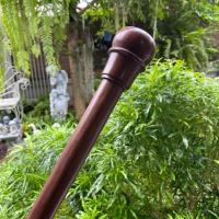 ราคา Komfaak ไม้เท้า ไม้ตะพด ทำจากไม้มะค่า หัวกลม ยาวประมาณ 85 90 cm (21743069415)