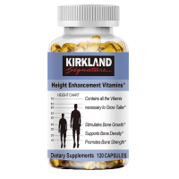 ราคา KIRKLAND Height Growth Vitamins วิตามินเพิ่มความสูง รองรับการดูดซึมแคลเซียม (24145697326)