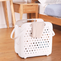 ราคา Took88 ตะกร้าผ้า ตะกร้าผ้าพับเก็บได้ ทรงสี่เหลี่ยมจตุรัส แบบพับเก็บได้ สีขาว พลาสติกคุณภาพดี ขนาด 41 43 27cm (16002967348)