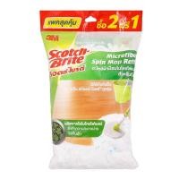 ราคา สก๊อตช์ ไบรต์ อะไหล่ผ้าม็อบไมโครไฟเบอร์ สำหรับถังปั่น แพ็ค 2 1 (17280878732)