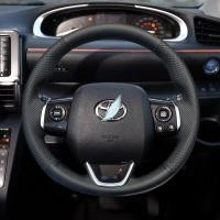 ราคา ปกพวงมาลัยรถยนต์ออกแบบเองได้หนังไมโครไฟเบอร์ที่หุ้มพวงมาลัยเย็บด้วยมือสำหรับ Toyota Sienta XP80 Shienta XP170ผ้าคลุมแบบเย็บด้วยมือรถยนต์2003 2022ปี (22065998822)