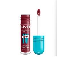 ราคา NYX รุ่นใหม่ ลิป Stain ติดทน ชุ่มชื้น NYX PROFESSIONAL MAKEUP Lip IV Hydrating Gloss Serum Lip Stain with 12HR Hydrating มอบสีแวววาวทันที ให้ดูเป็นธรรมชาติ ให้ความชุ่มชื้นยาวนานถึง 12 ชม (23882384477)