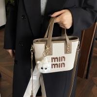 ราคา Movi Katie กระเป๋าสะพายผญ กระเป๋าถือกระเป๋าแฟชั่น กระเป๋าทรงถัง tote bag กระเป๋า สาน เก๋ๆกระเป๋าถือสวยๆ กระเป๋าถือสวยๆกระเป๋า สาน เก๋ๆ ระเป๋าสะพายข้างชายหาดดีไซน์เฉพาะกลุ่มสำหรับผู้หญิง (23895457619)