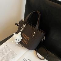 ราคา Movi Katie กระเป๋าสะพายผญ กระเป๋าถือกระเป๋าแฟชั่น กระเป๋าทรงถัง tote bag กระเป๋า สาน เก๋ๆกระเป๋าถือสวยๆ กระเป๋าถือสวยๆกระเป๋า สาน เก๋ๆ ระเป๋าสะพายข้างชายหาดดีไซน์เฉพาะกลุ่มสำหรับผู้หญิง (23895457622)