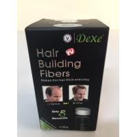 ราคา สีดำ Dexe Hair Building Fiber ผงไฟเบอร์เพิ่มผมหนา ปิดผมบาง ขนาด 22 กรัม วัตถุดิบจากธรรมชาติ (635308747)