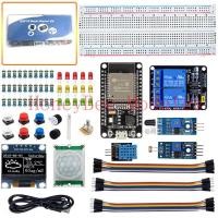 ราคา Creator Kit สําหรับโครงการ Arduino Starter Kit สําหรับ esp32 ชุดESP 32S ชุดพัฒนา WIFI Board Basic Starter Kit (22952940361)