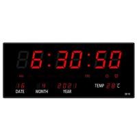 ราคา นาฬิกาดิจิตอล LED รุ่นJH 3615 แขวนติดผนัง Number ClockLED ขนาด 36x15x3CM พร้อมส่งฟรีหัวชาทและอะแดปเตอร์ (24387074960)