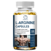 ราคา BBEEAAUU L Arginine Capsules แอล อาร์จินีน การไหลเวียน ความแข็งแกร่ง พลังงาน 120pcs (24217808358)