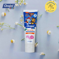 ราคา Orajel Kids Anti Cavity Toothpaste Fluoride Paw Patrol 119g Natural Fruity Bubble ยาสีฟันฟลูออไรด์ รสผลไม้ สำหรับเด็ก (21731840045)
