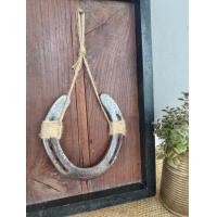 ราคา เกือกม้า เกือกม้าเหล็กสีธรรมชาติมัดเชือกพร้อมแขวน เกือกม้านำโชค ร่ำรวย โชคดี มีโชคลาภ ป้องกันภูติผี ผ่านการใช้จริงจากม้า สภาพดี สวย (8874274834)