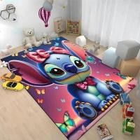 ราคา MINISO Disney น่ารัก Stitch Disney การ์ตูนพรมพรมสําหรับห้องนั่งเล่นห้องนอนโซฟาพรมเช็ดเท้าตกแต่งเด็กลื่นของขวัญ (24242741779)