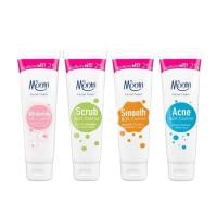 ราคา 4สูตร โฟมล้างหน้า ดร มนตรี Dr Montri Facial Foam acne scrub smooth whitening oil control ปริมาณ 125กรัม โฟมล้างหน้า สูตรวิปโฟม เนื้อแน่น นุ่ม ไม่ทำให้หน้าแห้งตึง ผิวนุ่ม เนียนใส มี 4 สูตร acne white s