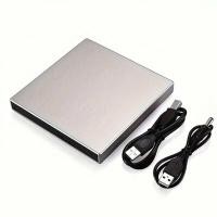 ราคา ไดรฟ์ CD DVD ภายนอกสําหรับแล็ปท็อป แบบพกพา Slim USB 2 0 CD DVD Burner CD DVD RW ROM ออปติคัลไดรฟ์สําหรับแล็ปท็อป (24550447155)
