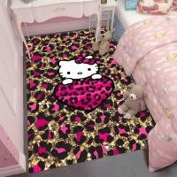 ราคา MINISO Sanrio Hello Kitty พรมการ์ตูนเด็กห้องนอนพรมพรมบ้านพรมกาแฟเต็มโต๊ะข้างเตียงห้องนั่งเล่นพรม (24442580369)
