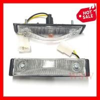 ราคา ไฟสัญญาณ ไฟเลี้ยว ไฟเลี้ยวข้าง 1 คู่ ซ้าย ขวา สำหรับ Toyota Corolla KE70 1979 1987 ไฟเลี้ยว โตโยต้า อี70 เคอี70 ทีอี71 ทีอี72 เคอี75 ปี 1979 1987 ไฟแก้ม ฝาขาว โตโยต้า โคโรล่า COROLLA Ke70 Ke72 Ke75 Te